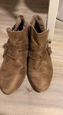 Now or Never Tan Ankle Boot (8.5) 8.5 (39) 8.5M